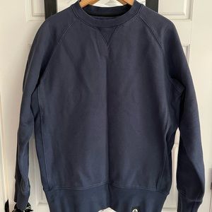 American Giant Navy Blue Heavyweight Crewneck sweatshirt